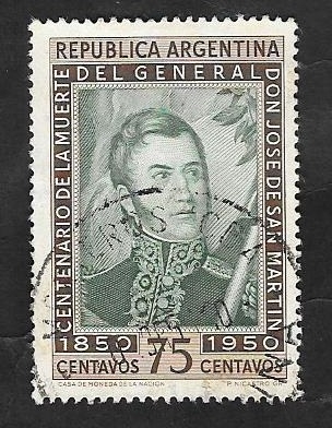 507 - Centº de la muerte del general San Martín