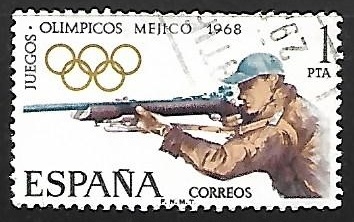 XIX Juegos Olímpicos en Mejico  (Tiro)