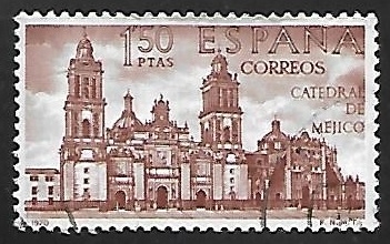 Forjadores de América. Mejico - Catedral de Mejico