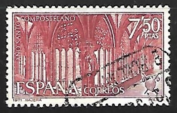 Año Santo Compostelano  - Clautro de Santa Maria la Real,Logroño