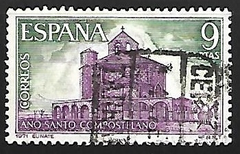 Año Santo Compostelano  - Iglesia Románica de Eunate,Navarra