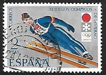 XI Juegos Olímpicos de invierno en Sapporo - Salto de trampolín