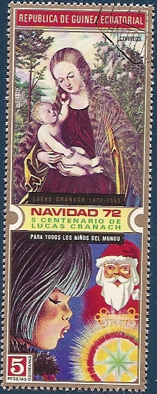 Navidad 1972  5º centº de Lucas Cranach