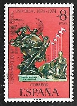 Centenario De la Unión Postal Universal - Monumento de la U.P.U Berna