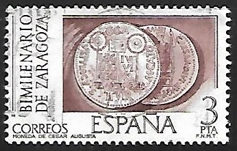 Bimilenario de Zaragosa - Moneda de César Augusto
