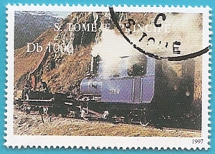 primeras locomotoras de vapor en la islas