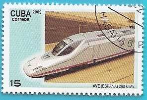 Tren AVE (España) 280 Km/h.