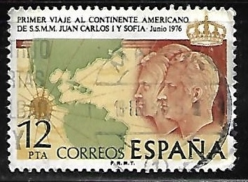 Primer viaje al continente americano de SS.MM los Reyes de España
