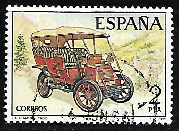 Automóviles antiguos españoles - La cuadra 1900