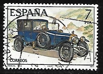 Automóviles antiguos españoles - Abadal 1914