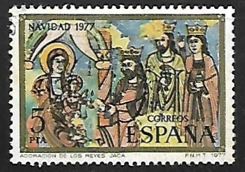 Navidad 1977 - Adoración de los Reyes