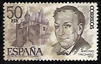 Personajes españoles - Antonio Machado