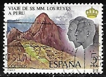 Viaje de SS.MM. los Reyes a Hispanoamérica - Macchu Picchu
