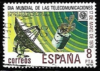 Dia Mundial de las Telecomunicaciones - Satélite y estación terrestre