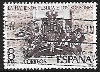 la Hacienda Pública y los Borbones - Escudo de Armas de la Casa de la Aduana de Madrid