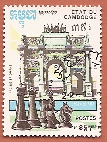 Campeonato del mundo de ajedrez - Paris 90 - Arco del Triunfo