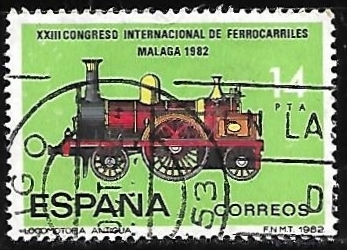  Congreso Internacional de Ferrocarriles  - Locomotiva 