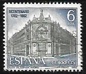 Paisajes y Monumentos - Fachada del Banco de España 