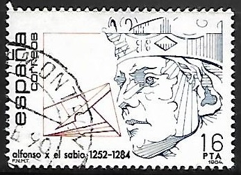 Centenarios - Alfonso X El Sabio