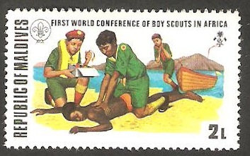 Primera conferencia mundial de boy scouts en África