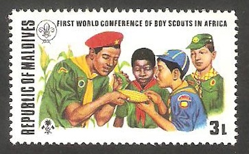 Primera conferencia mundial de boy scouts en África