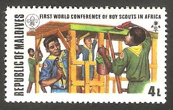Primera conferencia mundial de boy scouts en África