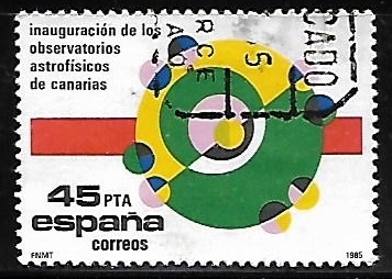 Inauguración de los Observatorios Astrofisicos  de Canarias