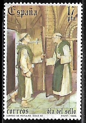 Dia del sello - Correo de las Rótulas siglo XII