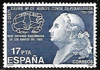 II centenário de la muerte del Conde de Peñaflorida