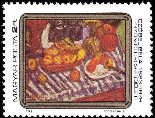 Frutas por Béla Czóbel