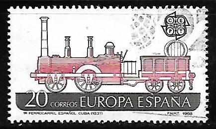 Europa - Primer Ferrocarril Español en Cuba
