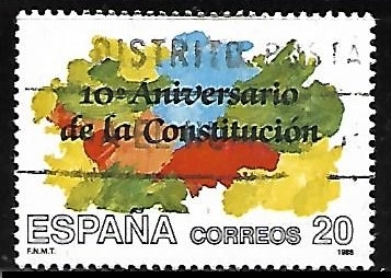 X Aniversario de la Constitución Española