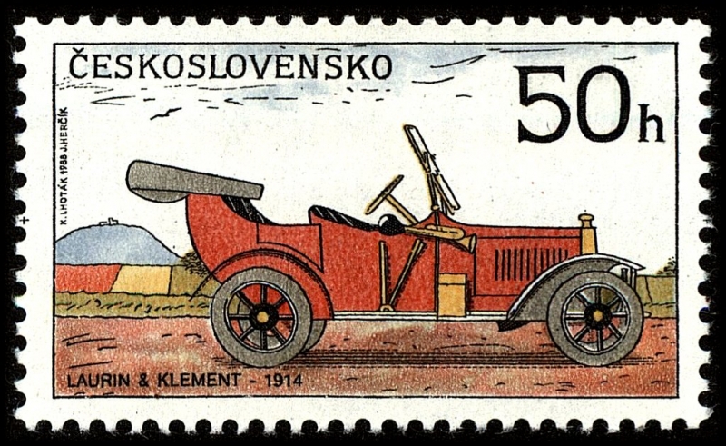 Automóviles clásicos - Laurin y Klement (1914)