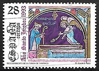 Año Santo Jacobeo - Descubrimiento de la tumba de Santiago