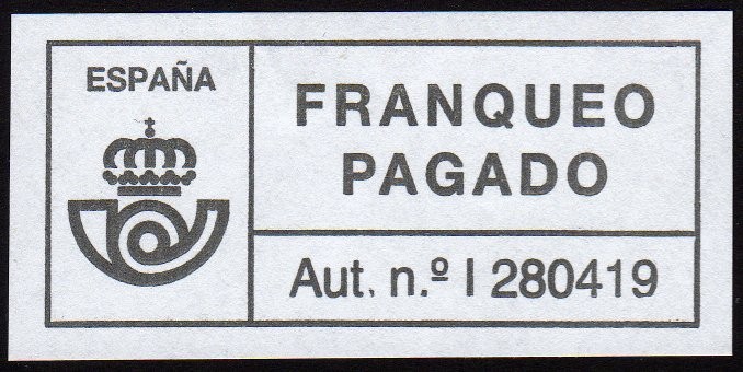 COL-FRANQUEO PAGADO - AUT. Nº I 280419