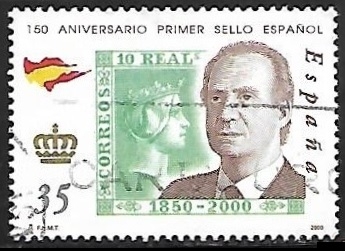 150º Aniversario del primer sello español - 