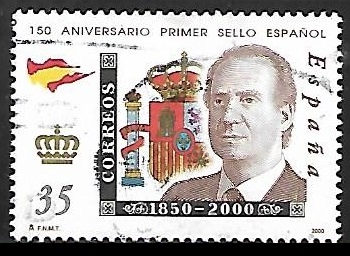 150º Aniversario del primer sello español - 