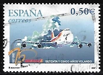 Iberia setenta y cinco años volando