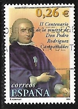 II centenário de la muerte de don Pedro Rodriguez campomanes