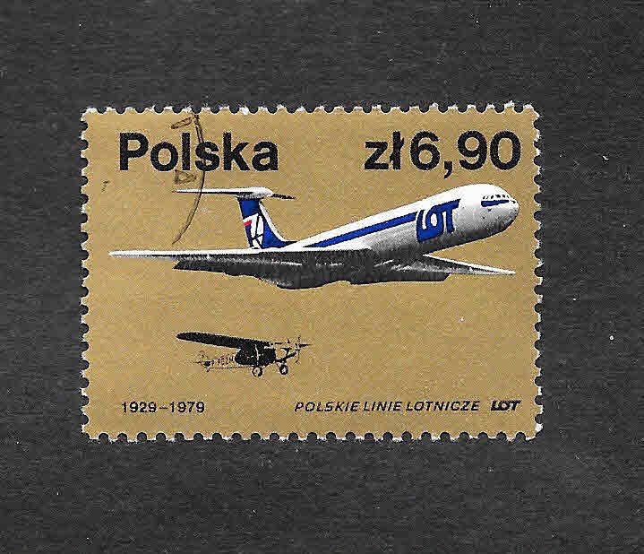 2313 - L Aniversario de las Aerolíneas Polacas