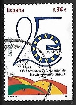 XXV Aniversario de la adhesión de España y Portugal a la C.E.E 