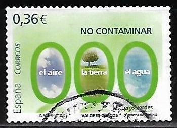 Valores cívicos - No contaminar