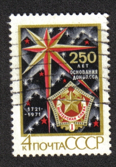 Mineros, 250 aniversario de Donbass.