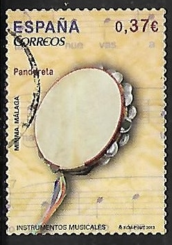 Instrumentos musicales - Pandereta