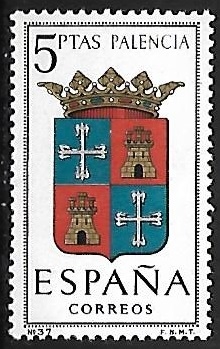 Escudos de las Capitales de las provincias Españolas - Palencia