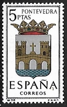 Escudos de las Capitales de las provincias Españolas - Pontevedra