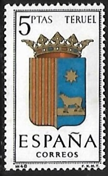 Escudos de las Capitales de las provincias Españolas - Teruel