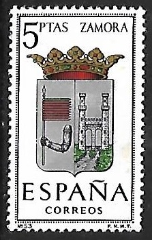 Escudos de las Capitales de las provincias Españolas - Zamora