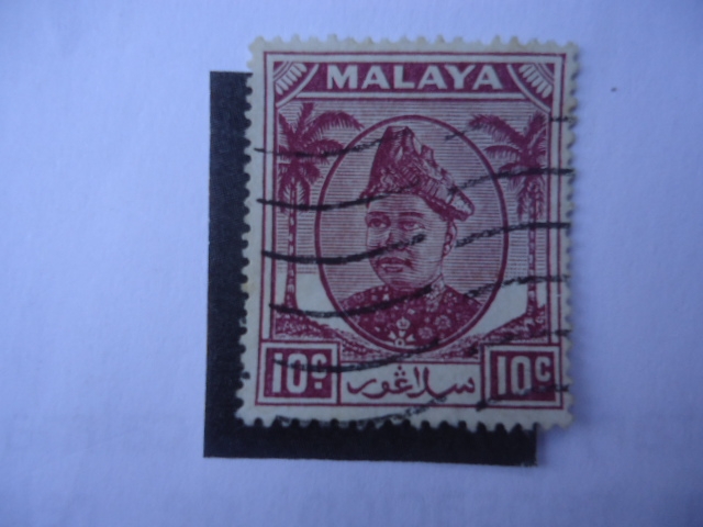 Sultán Hisamuddin Alam Shah - de Selangor-Malasia-Estados Federales.  