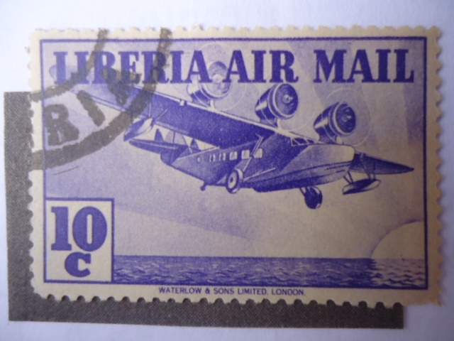 Avión Trimotor - Air Mail.